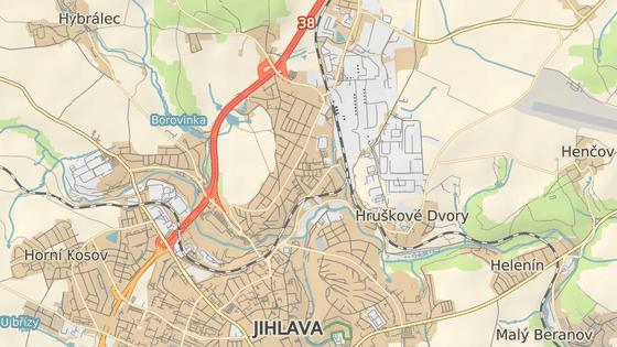 K nehodě došlo v Sokolovské ulici v severní části Jihlavy.
