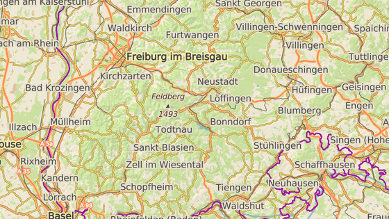 Msto Freiburg se nachz na severu Nmecka blzko vcarskch hranic.