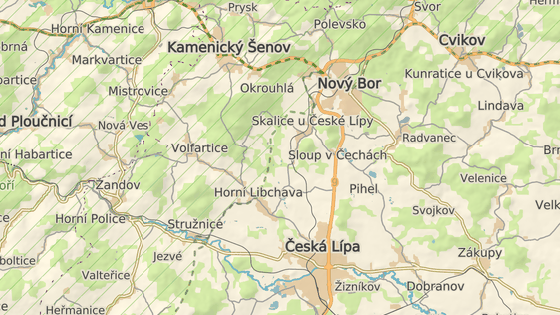 Lupič přepadl poštu v Horní Libchavě.