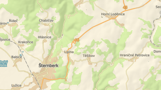 Tragická nehoda se stala na silnici mezi Šternberkem a Lipinou.