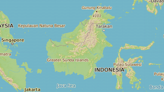 Ostrov Borneo