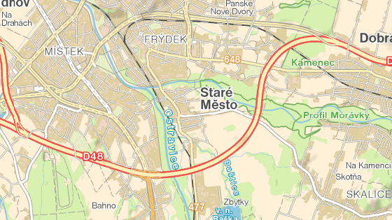 Problémovým místem obchvatu Frýdku-Místku se stal most přes řeku Morávku.
