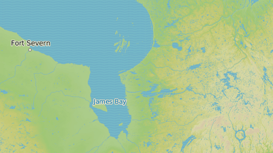 Québecká energie pochází z komplexu vodních elektráren v oblasti Bay James.