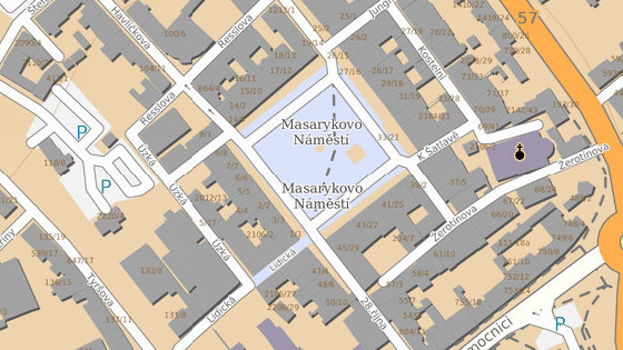 Takzvaný Laudonův dům stojí v jednom z rohů unikátního Masarykova náměstí v Novém Jičíně, takřka v sousedství tamní historické radnice.