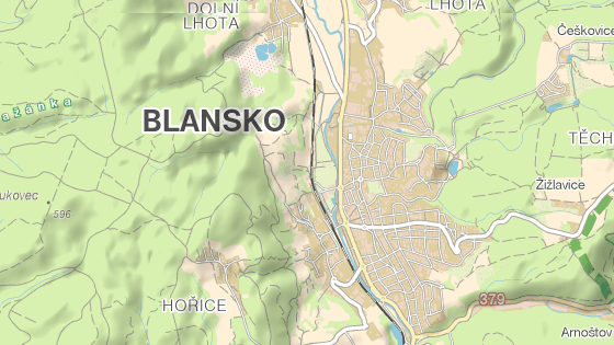 Lokalita um�st�n� nov� l�vky pro p��