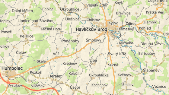K nehodě došlo na železničním přejezdu v Lípě nedaleko Havlíčkova Brodu.