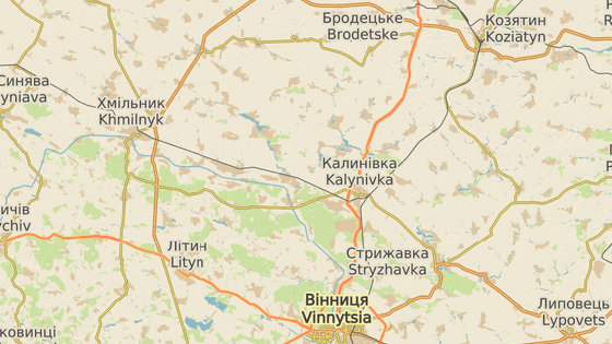 Kalinivka se nachází asi 50 km na jih od většího ukrajinského města Žytomyr