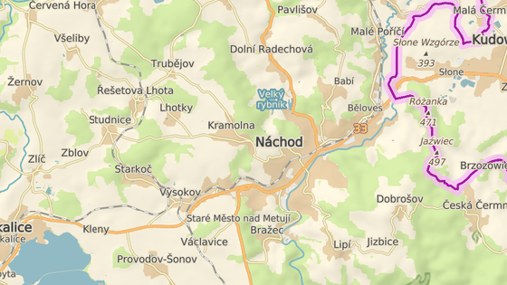 Kudy povede obchvat Náchoda Kudy povede obchvat Náchoda