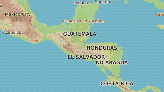 Guatemala na jihu hrani s Hondurasem a Salvadorem.