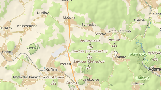 Úsek I/43 mezi Kuřimí a Lipůvkou čeká oprava. Úsek I/43 mezi Kuřimí a Lipůvkou čeká oprava.