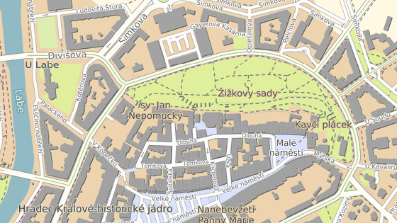 Z domu na třídě ČSA budou byty (červená značka). Město patrně prodá Cejpův palác na Malém náměstí (modrá značka), snaží se prodat i spojené domy v Dlouhé a Tomkově ulici (šedá značka). Z domu na třídě ČSA budou byty (červená značka). Město patrně prodá Cejpův palác na Malém náměstí (modrá značka), snaží se prodat i spojené domy v Dlouhé a Tomkově ulici (šedá značka).