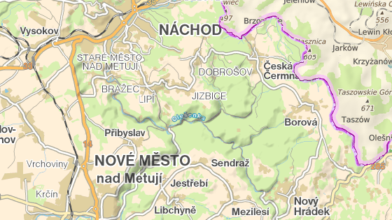 Náchodsk'taki Nové Hrádek'te iğnesiz bir Noel ağacı var