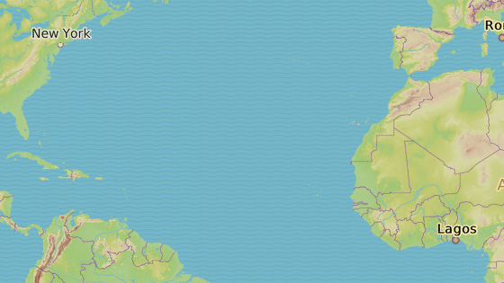 Ostrovn� st�t Trinidad a Tobago nedaleko Venezuely