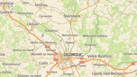 Vlak srazil člověka u Štěpánova na Olomoucku.