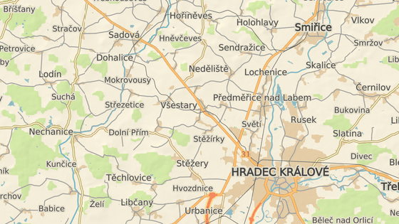 Nehoda se stala na přejezdu mezi Všestary a jejich částí Rosnice. Nehoda se stala na přejezdu mezi Všestary a jejich částí Rosnice.