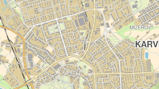 Hotelov� d�m Carbokov m� p��hodnou polohu bl�zko centra Karvin�.