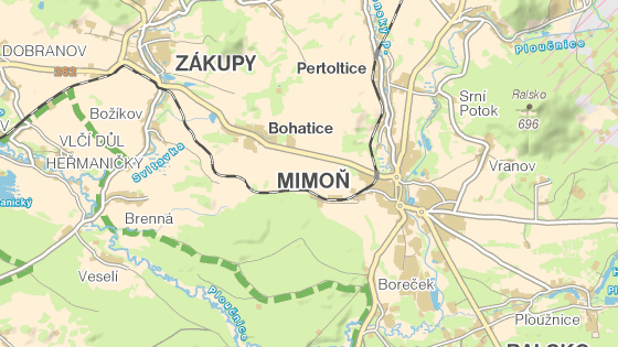 Kamion uvázl v ulici Slovany Kamion uvázl v ulici Slovany