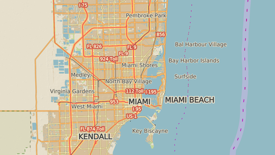 Msto, kde v Miami stoj Porsche Design Tower