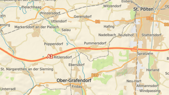 Vlak vykolejil u obce Völlerndorf