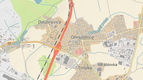 Křižovatka v Doubravicích, která se dočká své dostavby. Křižovatka v Doubravicích, která se dočká své dostavby.