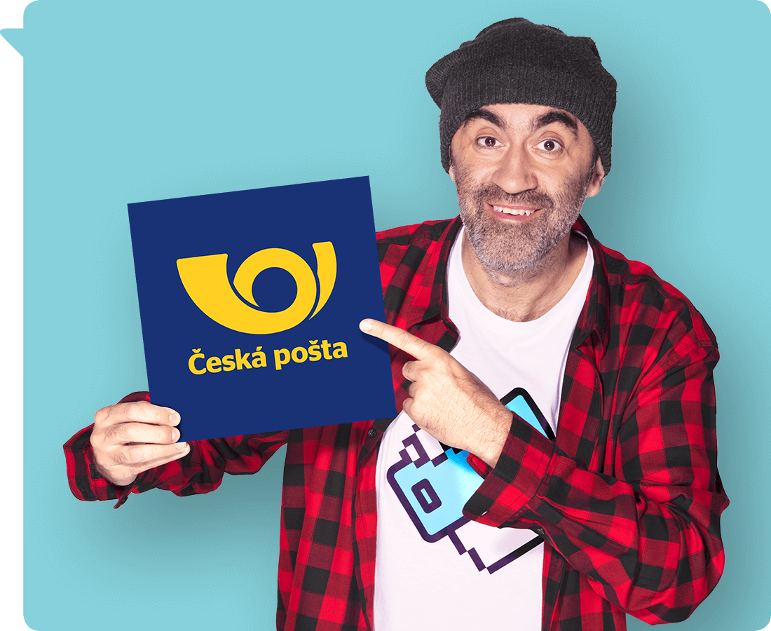 Nově k dostání na pobočkách České pošty! Nově k dostání na pobočkách České pošty!