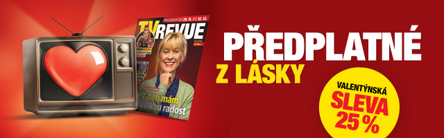 časopis TV revue z lásky