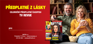 Valent�nsk� darovac� certifik�t TV Revue