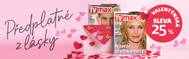 časopis TV max z lásky