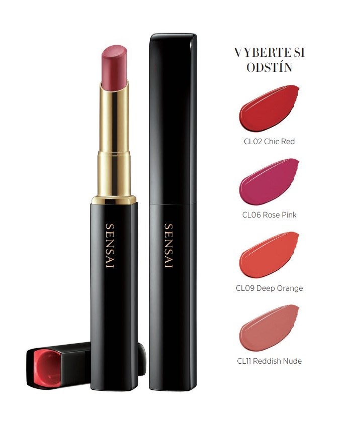 Předplatné časopisu Harpers Bazaar na rok dárek Sensai Contouring Lipstick  vyberte si odstín