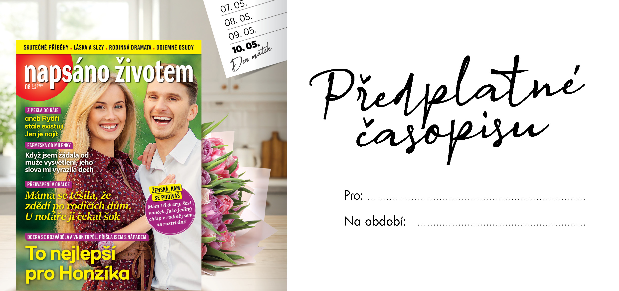 Den matek Naps�no �ivotem uk�zka