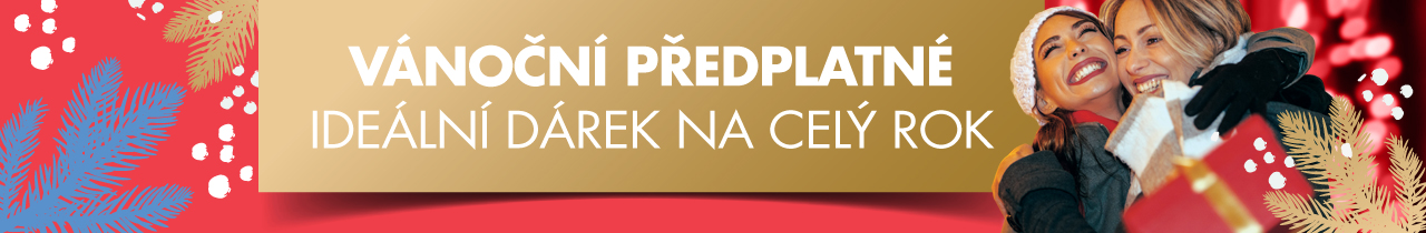 Předplatné jako dárek červená