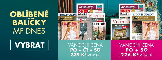 Pedplatn MF DNES jako drek: noviny v cenov vhodnm balku oblbench dn - cena: od 226 K msn