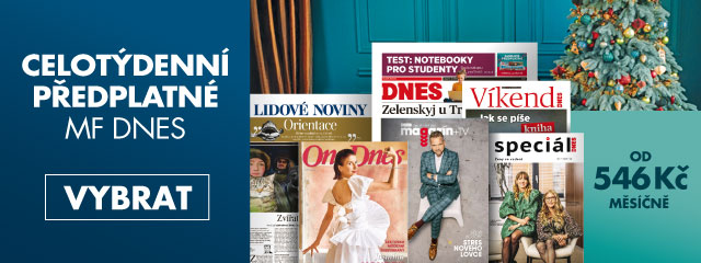 Pedplatn Mlad Fronty DNES jako drek: noviny od pondl do ptku, kad den s jinm asopisem - cena: od 546 K msn
