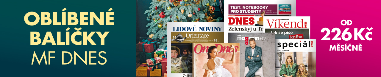 P�edplatn� MF DNES jako d�rek: bal��ky