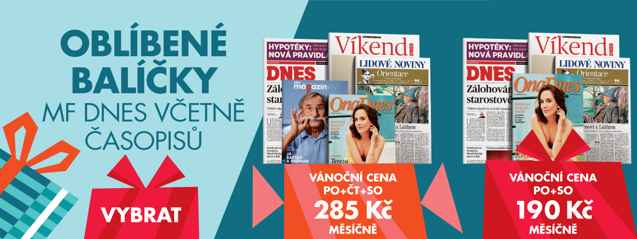 Pedplatn MF DNES jako drek: noviny v cenov vhodnm balku oblbench dn - cena: od 190 K msn