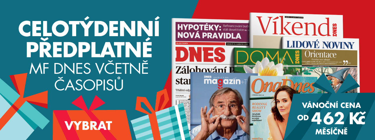 Pedplatn Mlad Fronty DNES jako drek: noviny od pondl do ptku, kad den s jinm asopisem - cena: od 433 K msn