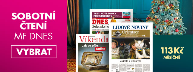 Pedplatn Mlad Fronty DNES jako drek: sobotn zajmav ten na voln dny s pohami Orientace + Vkend DNES - cena 113 K / msc