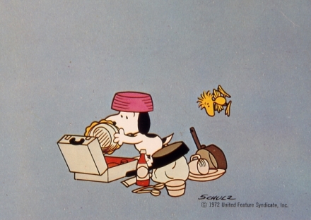 Snoopy, vra� se