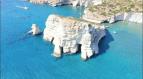 Santorini a Milos, vulkanick� ostrovy