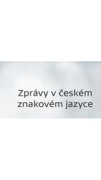 Zprvy v eskm znakovm jazyce