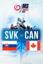 MS v hokeji 2025: Kanada - Slovensko