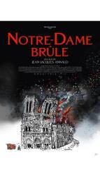 Notre-Dame v plamenech