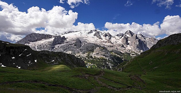 Marmolada irokohle z Porta Vescovo