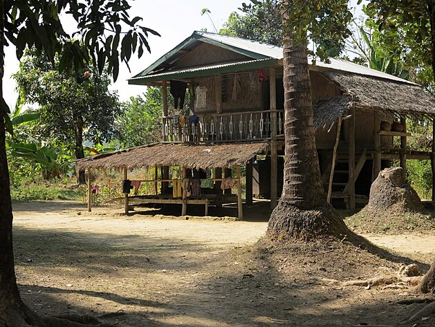 Pavou�� �eny Myanmar, Chin