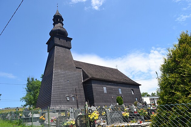 Kostel v Konczycach Wielkich.