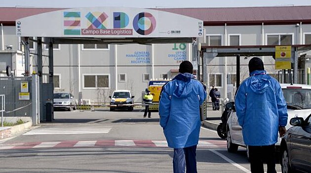 Expo Milano - logistick zkladna.