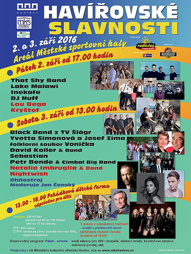 Ofici�ln� plak�t Hav��ovsk�ch slavnost� 2016.