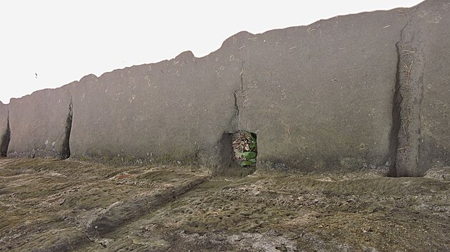 ...které dešťovou vodu spolehlivě odvedlo...