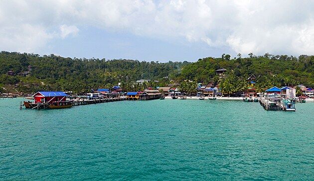 Osada Koh Kuich na ostrově Koh Rong