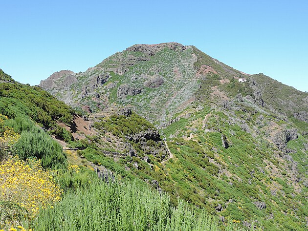 Nejvy vrchol Madeiry - Pico Ruivo 1.862 m n.m.